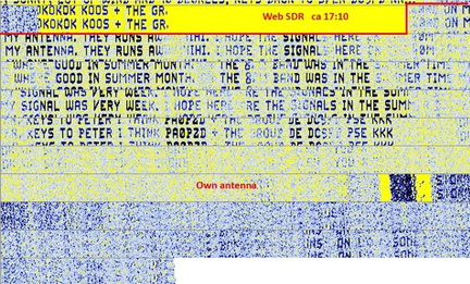 N4SPP/F4WCN receiving DC9FD